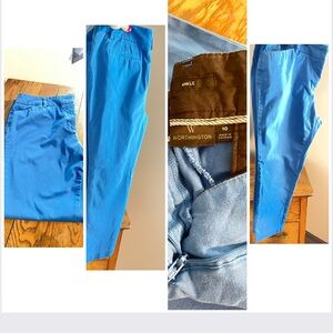 Worthington Vibrant Blue Ankle Pants